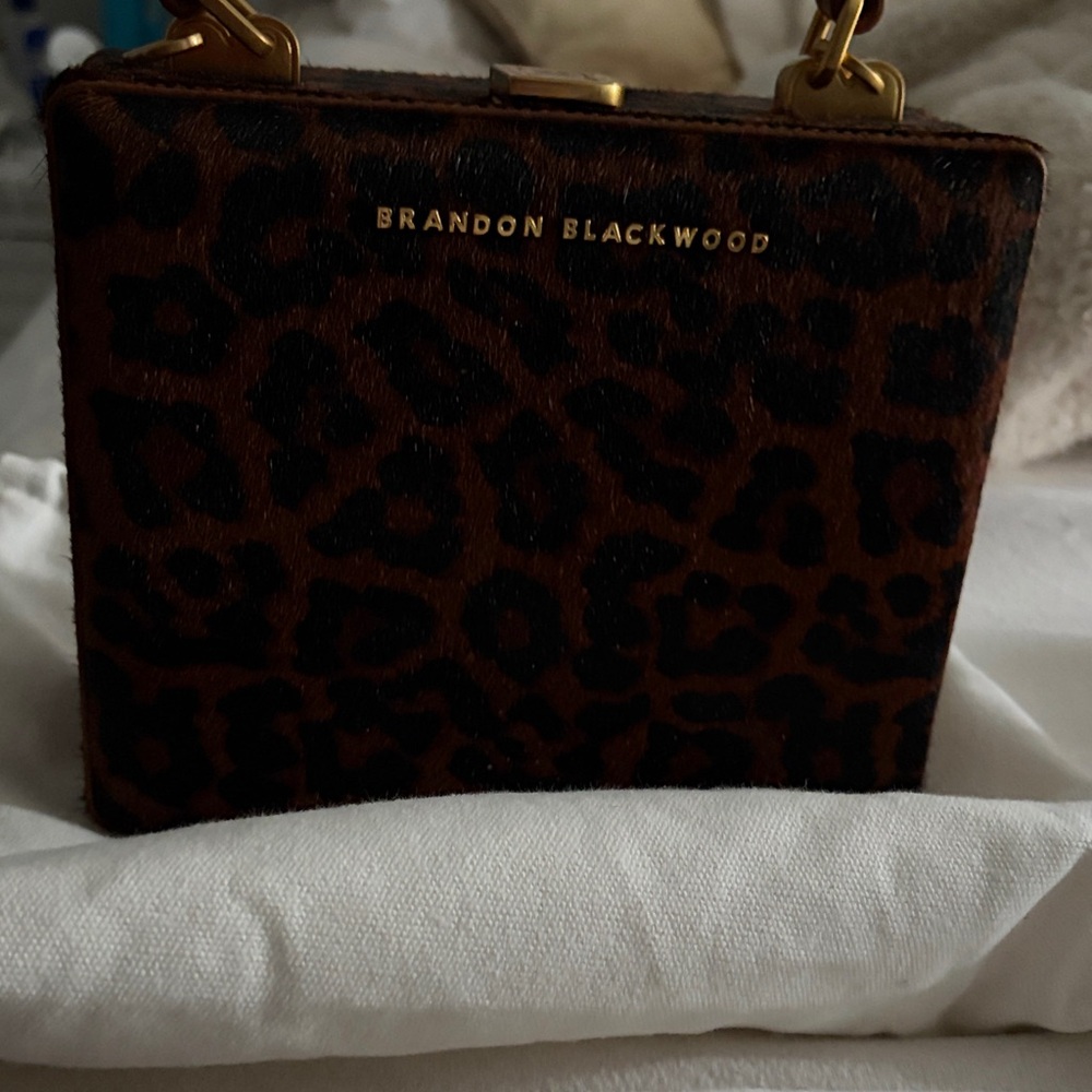 Brandon Blackwood Leopard Mini Bag - Picture 2 of 2